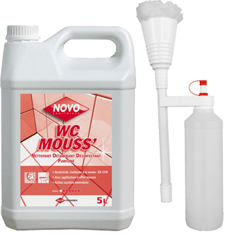 NETTOYANT WC MOUSSE AVEC VADROUILLE - ProHygiene-Concept