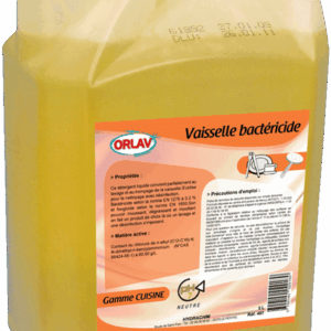 LIQUIDE VAISSELLE PLONGE MANUELLE BACTÉRICIDE