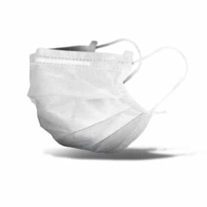 MASQUE PAPIER BLANCS 2 PLIS – ÉLASTIQUE